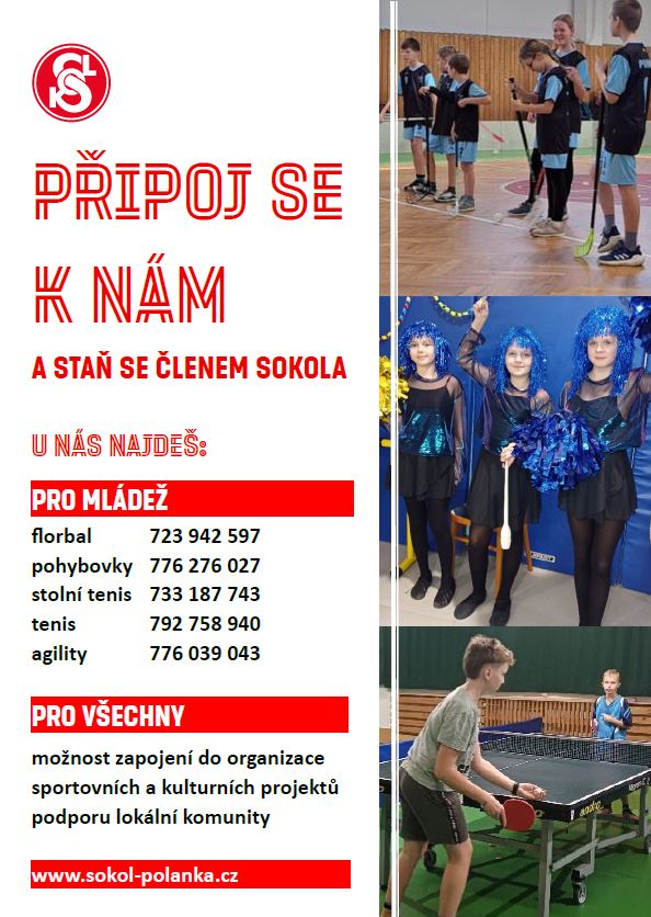 NABÍDKA SPORTU pro mládež 2025/26